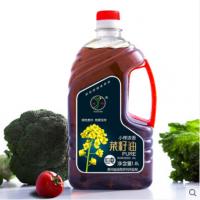 菜籽油農(nóng)家自榨1.8L物理壓榨濃香小瓶裝壓榨純正天然食用油