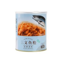 潮鮮 三文魚(yú)松 魚(yú)松 100g罐裝  休閑食品