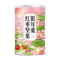 紅棗堅果銀耳羹 速溶沖泡 早餐代餐 500g