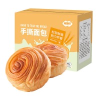 福事多 手撕面包400g/箱 休閑零食代餐面包