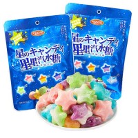 好詩緣 星星糖汽水硬糖高顏值糖果水果味休閑零食