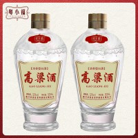 粵小福高粱光瓶酒52度濃香型純糧500ml